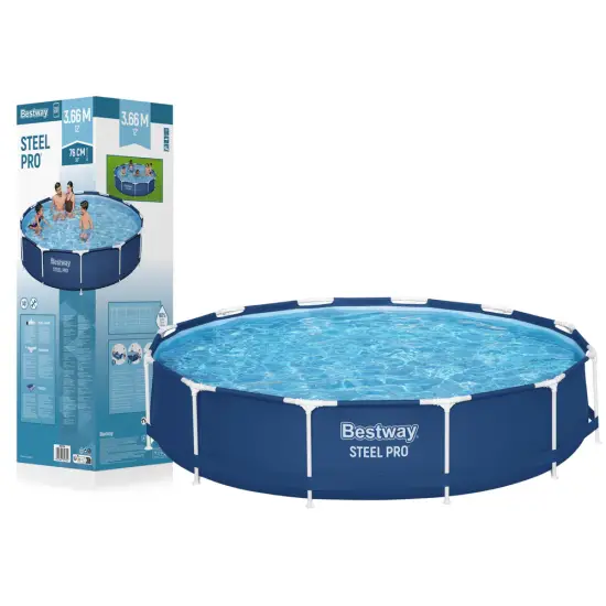 Rėminis baseinas 366 x 76 cm Bestway 56706