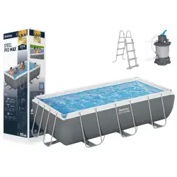 Rėminis baseinas 404 x 201 x 100 cm Bestway 56442