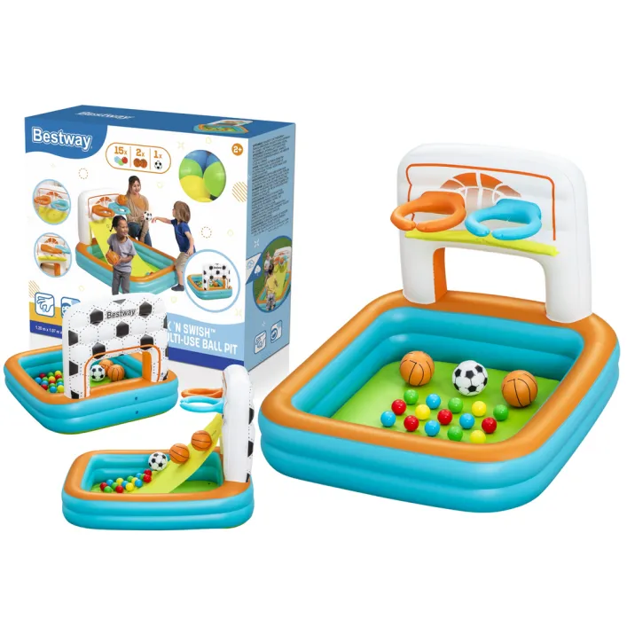 Надувная игровая площадка с мячами 120 x 107 x 84 см Bestway 52728