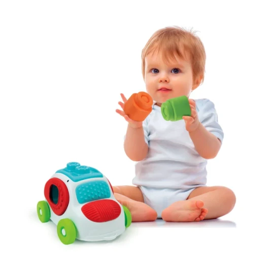 Sensorinis automobilis su kaladėlėmis Kūdikiams