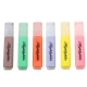 Set of Highlighters Note Markers Pastel Colors 6pcs Kanceliarinės prekės