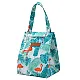 Heat-resistant breakfast and lunch bag with leaf and flamingo motif, 25 cm Backpacks and bags