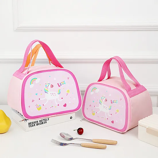 Vaaleanpunainen lämpöpussi Unicorn 23 cm Reput ja laukut