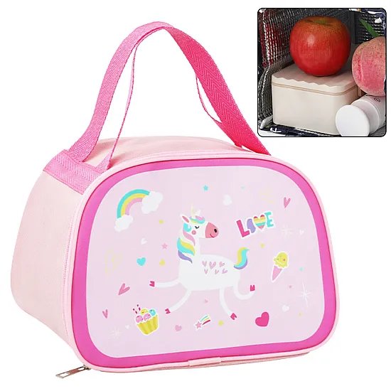 Vaaleanpunainen lämpöpussi Unicorn 23 cm Reput ja laukut
