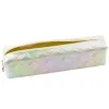 Perlamutrinės baltos spalvos pieštukų dėklas 21 x 6 cm Penalai