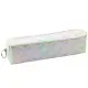 Perlamutrinės baltos spalvos pieštukų dėklas 21 x 6 cm Penalai