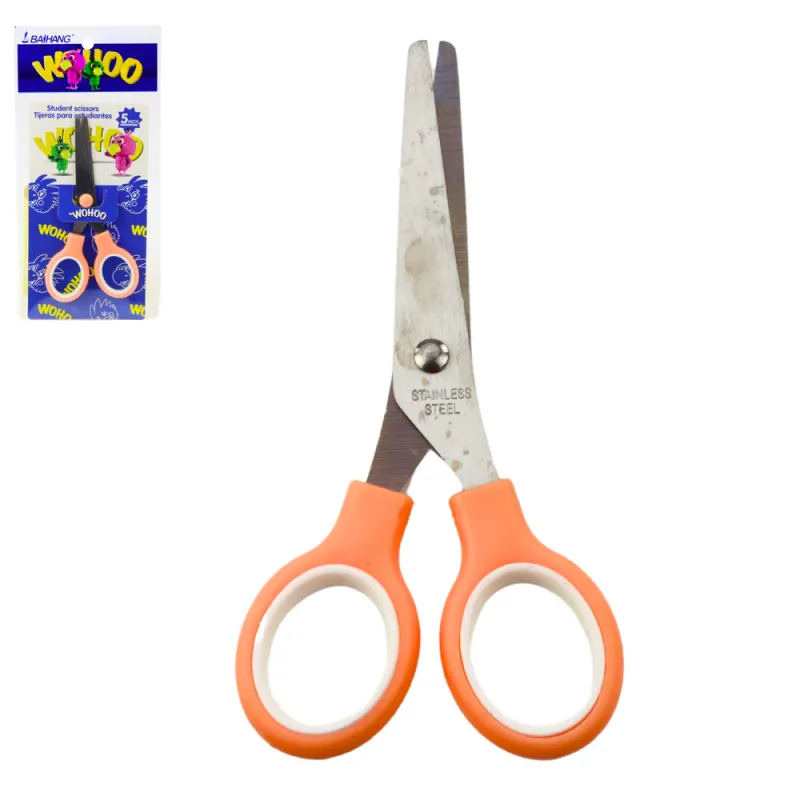 Mokyklos biuro žirklės, universalios,13 cm Smulkios kanceliarinės priemonės