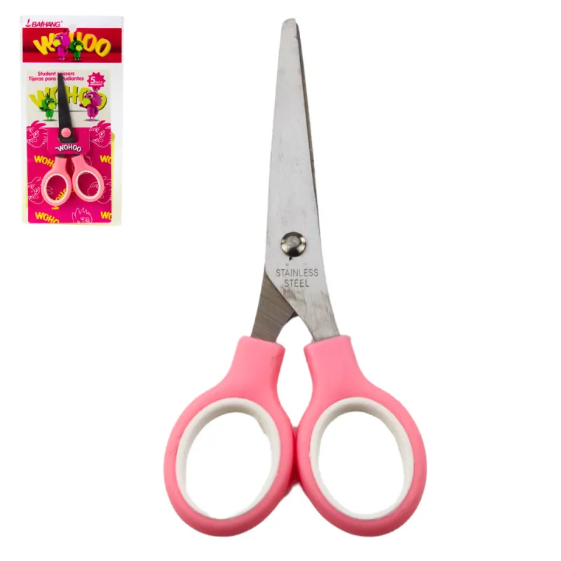 Mokyklos biuro žirklės, universalios,13 cm Smulkios kanceliarinės priemonės