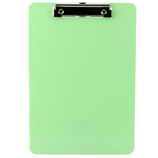 Žalia plastikinė rašymo lentelė A4 Smulkios kanceliarinės priemonės