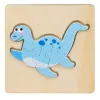 Medinė dinozaurų delionė Mediniai žaislai