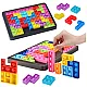 Tetris Pop-It žaidimas-galvosūkis 3in1 Stalo ir sporto žaidimai