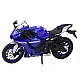 Sportinis mėlynas metalinis motociklas Žaisliniai motociklai