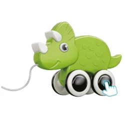 Žalias traukiamas dinozauras 