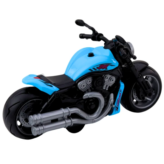 Akumuliatoriumi valdomas mėlynas motociklas Žaisliniai motociklai