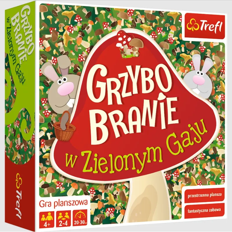 Stalo žaidimas šeimai grybų rinkimas