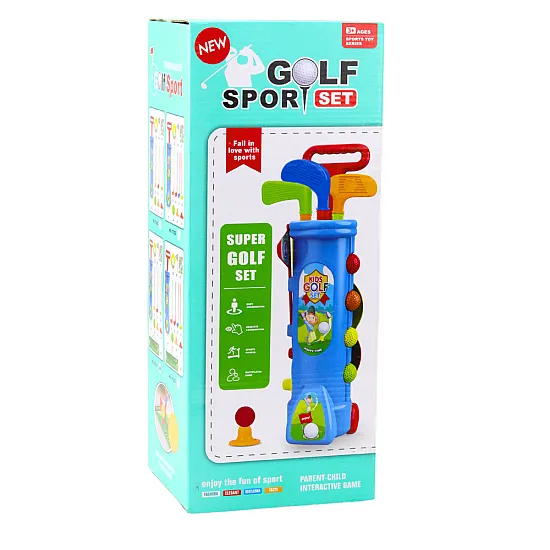 Children's Golf Set with Cart, 20-piece set