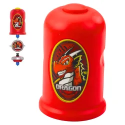 Red Flying Disc Dragon