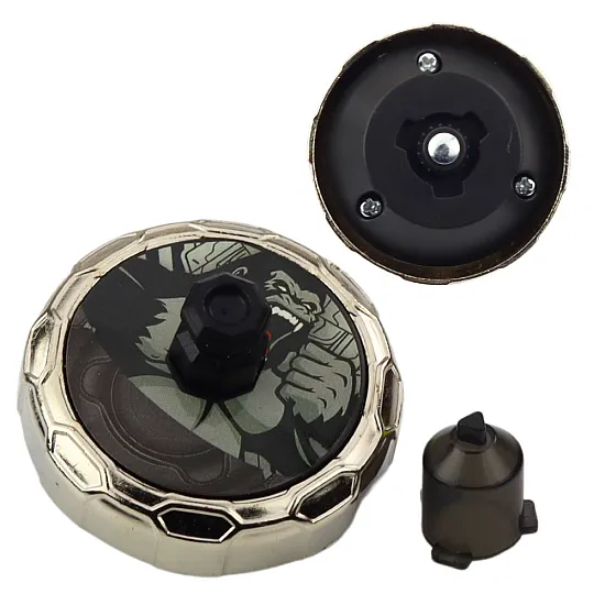 Zestaw wyrzutni Flying Disc Gorilla Black Spinner Gry planszowe i sportowe