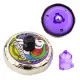 Violetinis skraidantis diskas Unicorn Spinner Launcher rinkinys Stalo ir sporto žaidimai