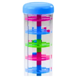 Sensorinis vamzdelis su spalvingais kamuoliukais 20 cm