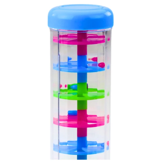 Sensorinis vamzdelis su spalvingais kamuoliukais 20 cm Kūdikiams