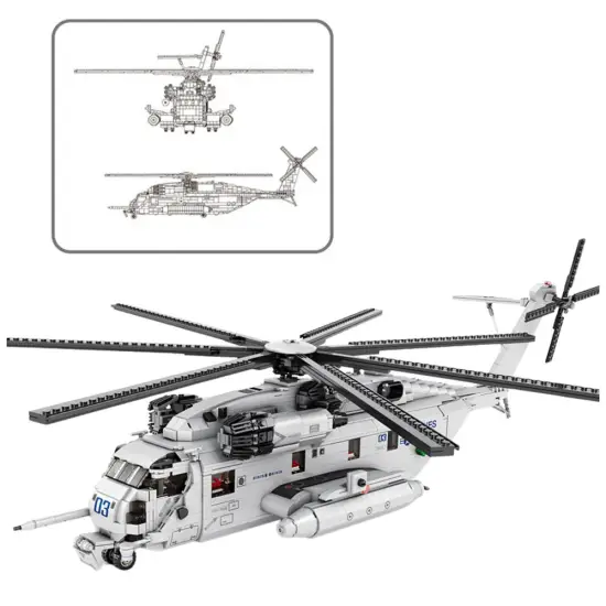 Transportinio sraigtasparnio konstruktorius CH-53 Konstruktoriai