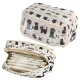 White pencil case Black cats 21 cm Pennants