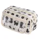 White pencil case Black cats 21 cm Pennants
