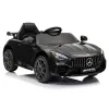 Czarny Mercedes GTR z napędem akumulatorowym
