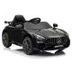 Juodas Mercedes GTR akumuliatorinis automobilis