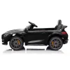 Czarny Mercedes GTR z napędem akumulatorowym