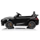 Juodas Mercedes GTR akumuliatorinis automobilis