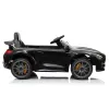Czarny Mercedes GTR z napędem akumulatorowym