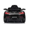 Czarny Mercedes GTR z napędem akumulatorowym