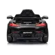 Juodas Mercedes GTR akumuliatorinis automobilis