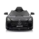 Juodas Mercedes GTR akumuliatorinis automobilis