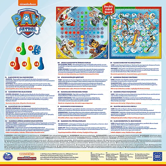 Stalo žaidimas su Paw patrulių motyvais 01896