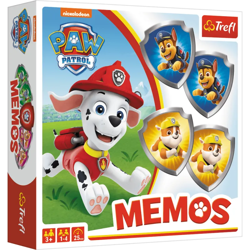 Atminties žaidimas Paw Patruliai memos