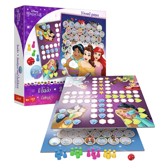 Žaidimas 2in1 Disney Princess Trefl 02418 Stalo ir sporto žaidimai
