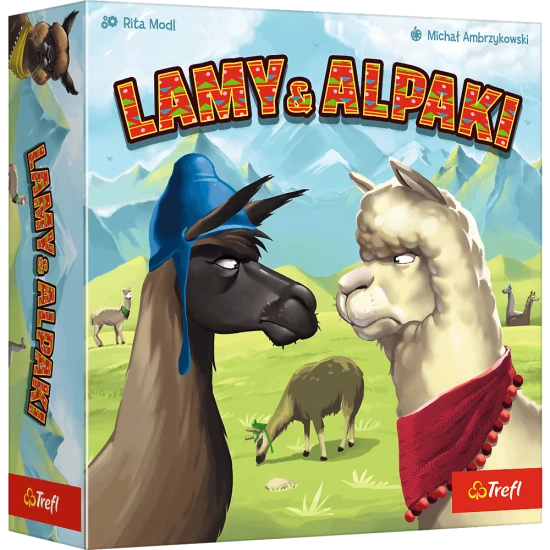 Lamos ir alpakos Žaidimas – Trefl 02600 Stalo ir sporto žaidimai