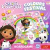 Värien festivaali – Gabby's Dollhouse Trefl 02594 peli Lauta- ja urheilupelit