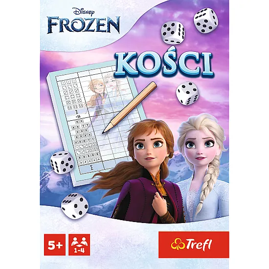 Ledo karalienės kauliukų žaidimas Trefl 02689 Stalo ir sporto žaidimai