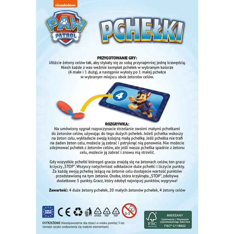 Arkadinis Trefl 02690 žaidimas Paw Patrol Stalo ir sporto žaidimai