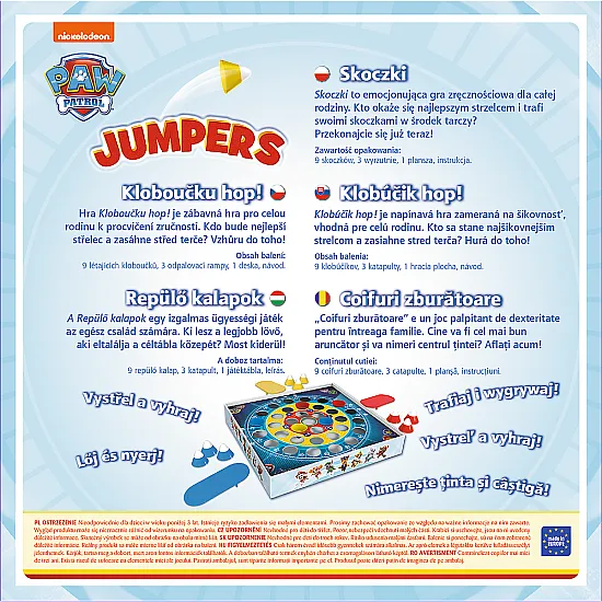 Žaidimas Paw Patrol Jumpers Trefl 01998 Stalo ir sporto žaidimai