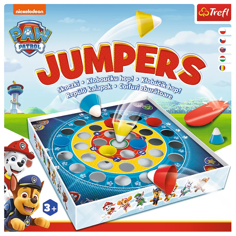 Žaidimas Paw Patrol Jumpers Trefl 01998 Stalo ir sporto žaidimai