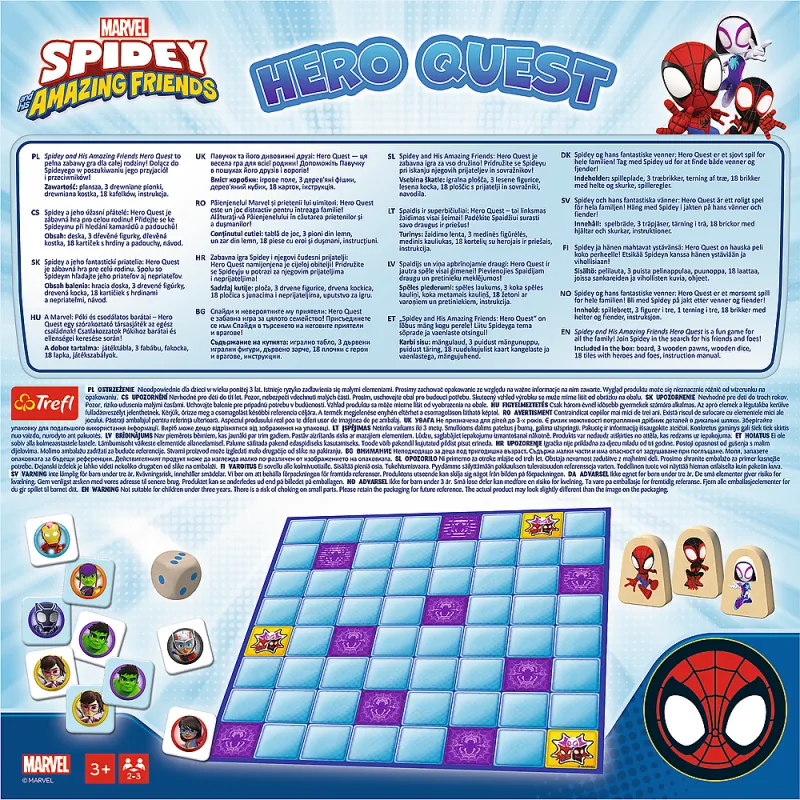 Stalo žaidimas Spider Man Trefl 02436 Stalo ir sporto žaidimai