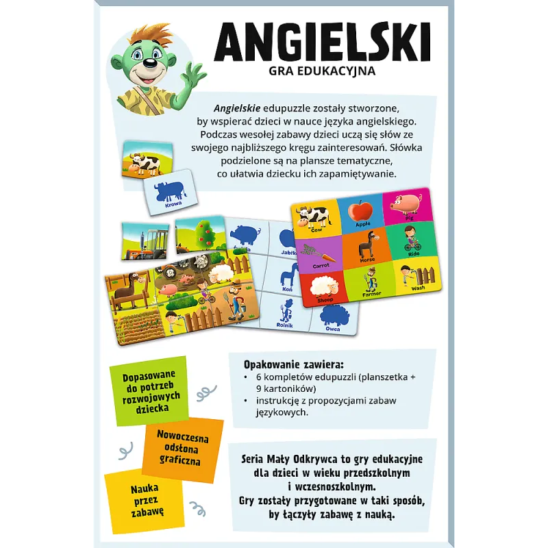 Vaikiškas žaidimas anglų mažasis tyrinėtojas Trefl 02812 Stalo ir sporto žaidimai