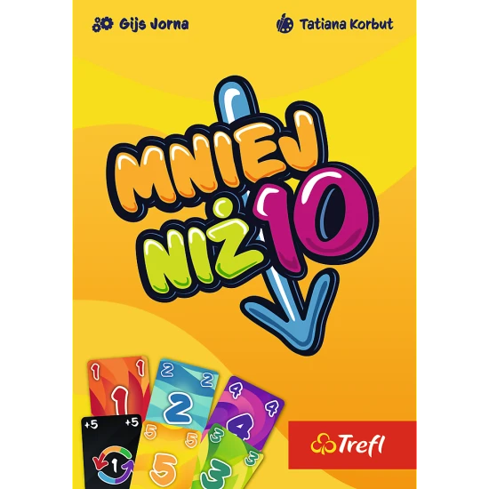 Kortų žaidimas – mažiau nei 10 – Trefl 02880 Stalo ir sporto žaidimai