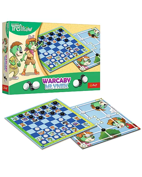 Žaidimas Šaškės ir malūnas Trefl Family Trefl 02658