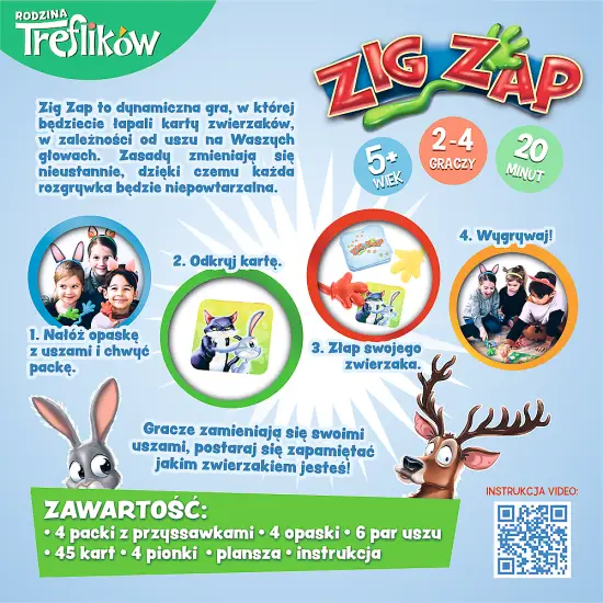 Žaidimas ZIG ZAP Trefl 02821 Stalo ir sporto žaidimai